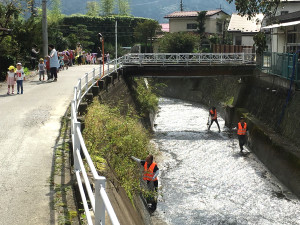 地域環境保全活動を実施しました！